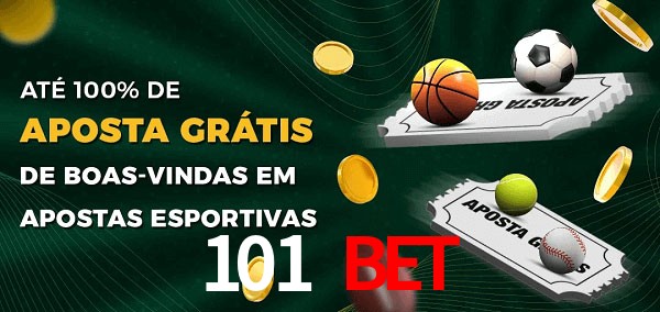 101 Bet Ate 100% de Aposta Gratis