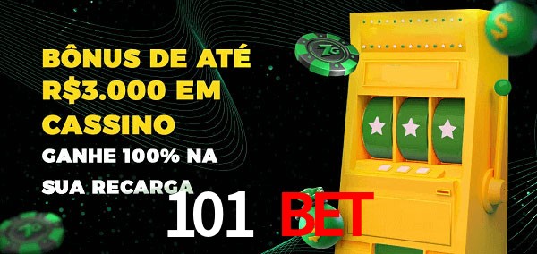 101 Bet melhor bônus de depósito